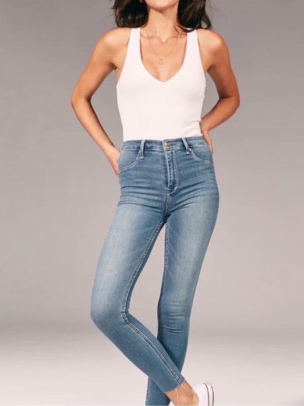 Abercrombie high rise Jean leggings